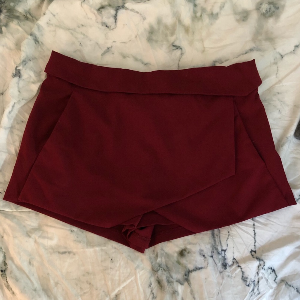 Red Envelope Skort